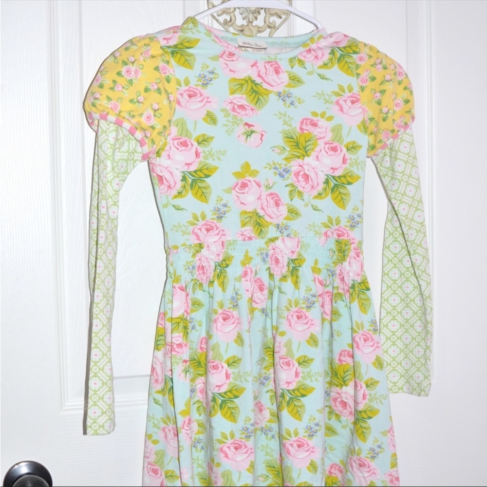 New Matilda Jane Clothing MJC Bouncy Blooms Size 10 Girls Dress New - Picture 2 of 6